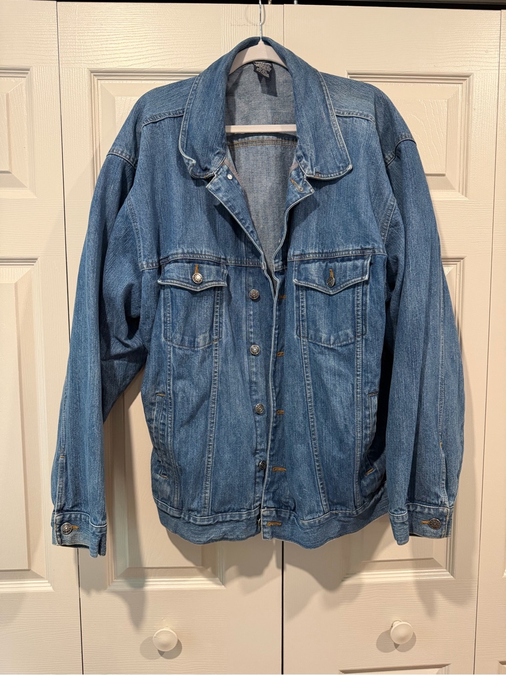 Faded Glory Medium Blue Denim Jacket